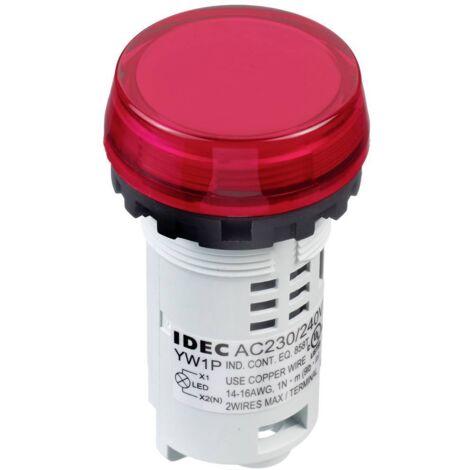 Idec Voyant lumineux blanc, rouge 230 V 1 pc(s) (1/2)