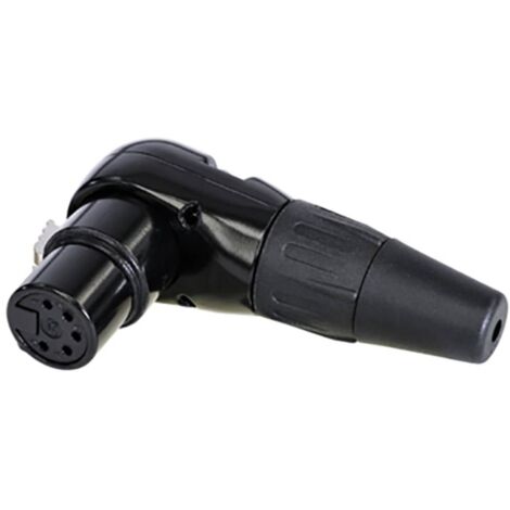 Rean AV RC5FR-B XLR femelle, coudé Nombre de pôles: 5 1 pc(s) X990292 (1/2)