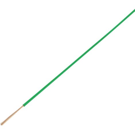 TRU COMPONENTS 1568652 Câble pour l'automobile FLRY-A 1 x 1 mm² vert 50 m