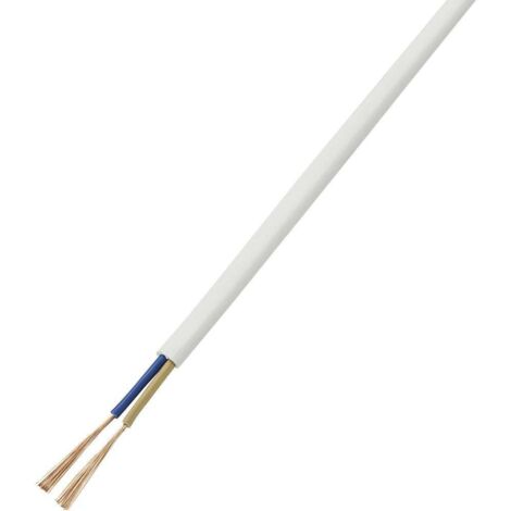 Câble de raccordement TRU COMPONENTS SH1997C165 1570218 2 x 0.75 mm² blanc 20 m (1/2)