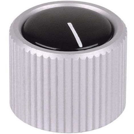 Tête de bouton rotatif Mentor 532.6 aluminium (anodisé) (Ø x H) 20 mm x 15 mm 1 pc(s) Q62088 (1/2)