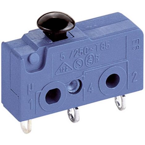 Marquardt 1050.2202 Microrupteur 1050.2202 250 V/AC 5 A 1 x On/(On) à rappel 1 pc(s) D75168 (1/2)