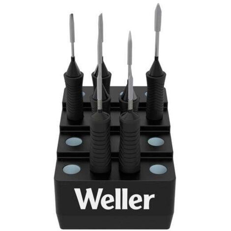 Support Weller Pour Pannes à Souder - Jusqu'à 16 Pointes, Rangement Vertical Et Sécurisé - Idéal Pour L'établi électronique - 3