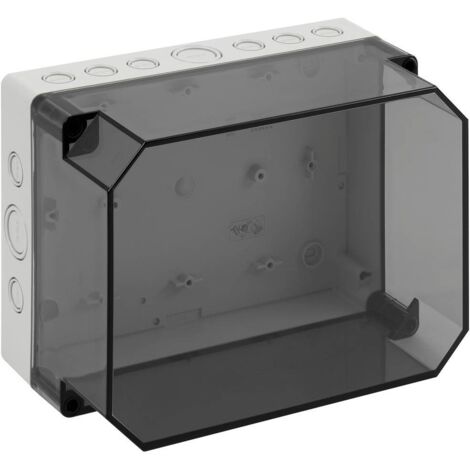 Spelsberg TK PC 2518-13f-tm 13801101 Boîtier universel 254 x 180 x 137 plastique gris 1 pc(s) (1/2)