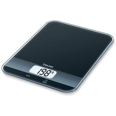 Beurer KS 19 Balance de cuisine numérique Plage de pesée (max.)=5 kg noir 200 x 145 x 17 (1/5)