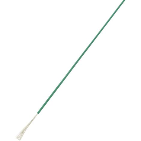 TRU COMPONENTS 1571476 Fil de câblage LiY 1 x 0.50 mm² vert 10 m (1/3)