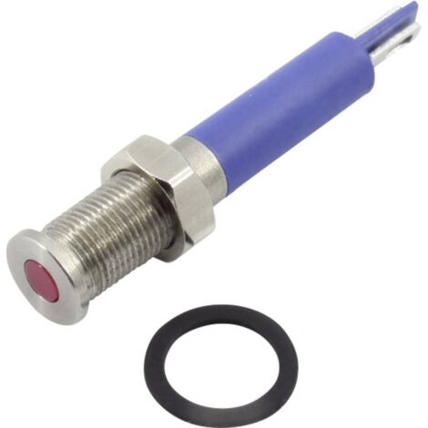 TRU COMPONENTS 1605944 Voyant de signalisation LED rouge 24 V DC/AC 80 mcd (1/2)