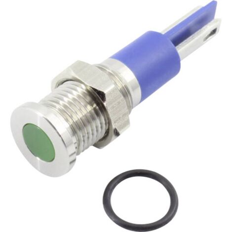 TRU COMPONENTS 1605970 Voyant de signalisation LED vert 24 V DC/AC 200 mcd (1/2)