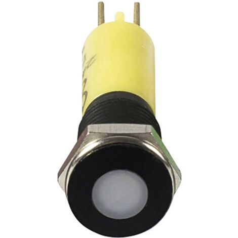 Signal Construct SFEU081245 Voyant de signalisation LED jaune 24 V/AC, 24 V/DC 1800 mcd