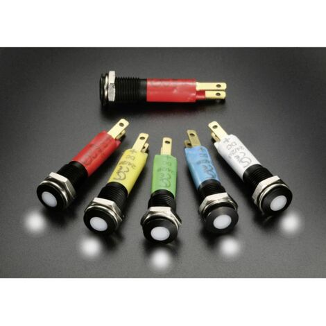 Signal Construct SFEU081245 Voyant de signalisation LED jaune 24 V/AC, 24 V/DC 1800 mcd