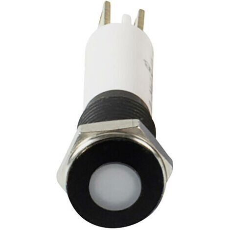 Signal Construct SFEU086225 Voyant de signalisation LED blanc froid 12 V/AC, 12 V/DC 3680 mcd (1/4)