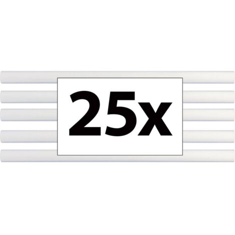 TOOLCRAFT TC-11200X25T Bâtons de colle Ø 11 mm x (L) 200 mm transparent 500 g 25 pc(s) (1/3)