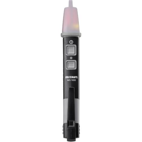 Détecteur de tension sans contact VOLTCRAFT MS-500 CAT IV 1000 V LED, Acoustique (1/5)