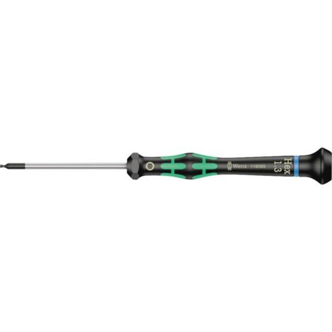 Clé coudée pour vis à 6 pans creux 1.3 mm Wera 2052 05118089001 Longueur de la lame: 60 mm N/A 1 pc(s) (1/3)