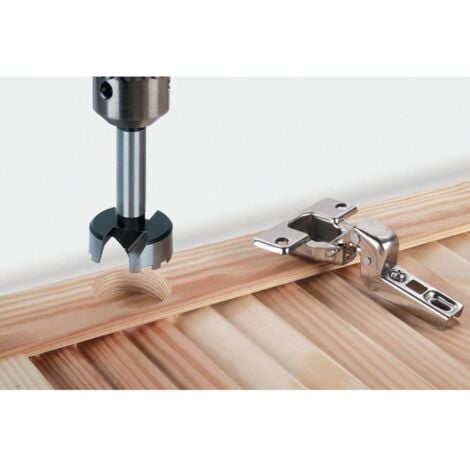 Mèche Forstner 48 Mm Pour Bois - Foret à 3 Ailes, Perçage Propre (tige Ronde) Foret Bois 3 Ailes CSOOM
