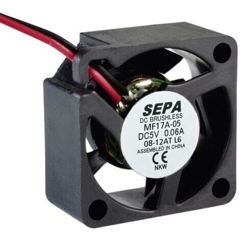SEPA MF17A05 Ventilateur axial 5 V/DC 0.9 m³/h (L x l x H) 17 x 8 x 17 mm X811651 (1/2)