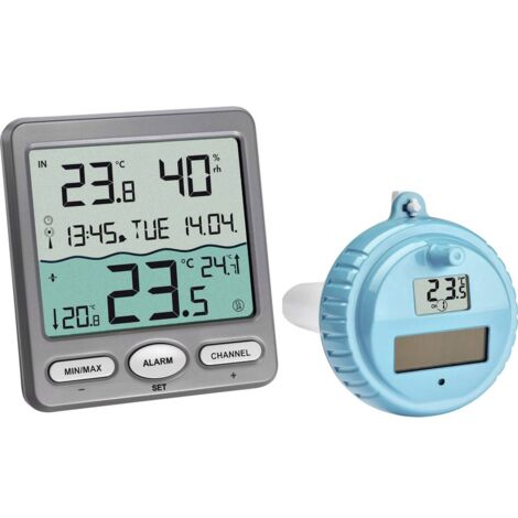 Thermomètre digital - Ambiant + Emetteur flottant pour piscine - 3