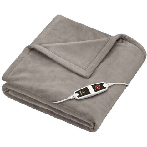 Beurer HD 150 XXL Cosy Couverture chauffante 150 W gris X923992 (1/10)