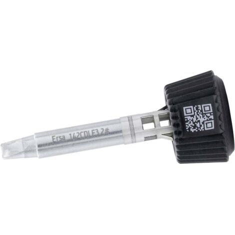 Panne à souder ERSA, 0142CDLF32/SB, forme en ciseau, 3,2 mm
