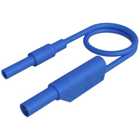 SKS Hirschmann MAL S WS-B 50/2,5 bl Cordon de mesure de sécurité prise de sécurité 4 mm prise de sécurité 4 mm, empilable 50 cm bleu 1 pc(s) X597142 (1/2)