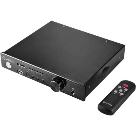 Renkforce RF-WAM-300 Amplificateur stéréo 2 x 50 W noir Bluetooth®, USB