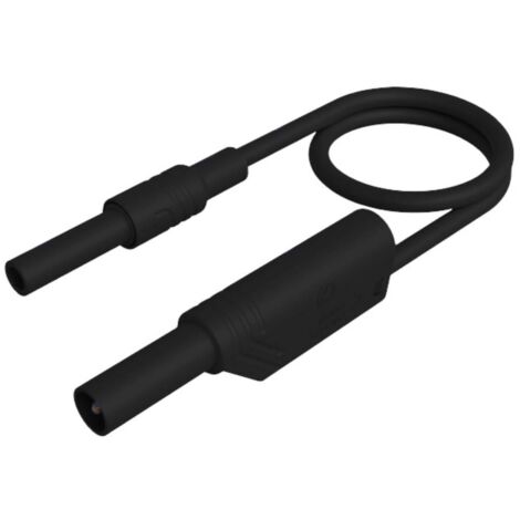 Hirschmann Test & Measurement MAL S WS-B 200/2,5 sw Cordon de mesure de sécurité prise de sécurité 4 mm prise de sécuri (1/2)