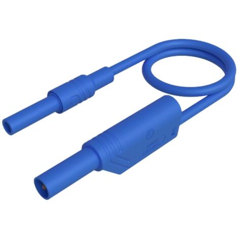 Hirschmann Test & Measurement MAL S WS-B 200/2,5 bl Cordon de mesure de sécurité prise de sécurité 4 mm prise de sécuri (1/2)