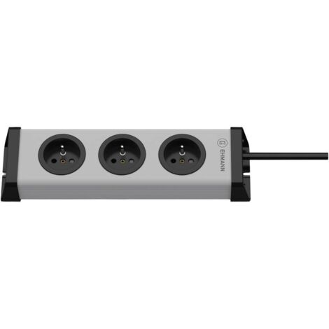 Multiprise Ehmann 0200x02032303 gris fiche FR 1 pc(s) (1/3)