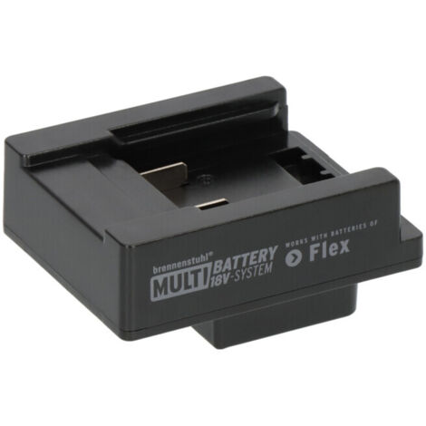Adaptateur Brennenstuhl Flex pour projecteurs de chantier Multi Battery LED 18V