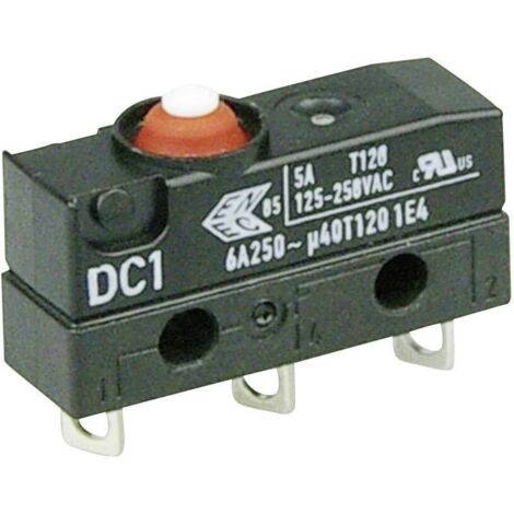 ZF DC1C-A1AA Microrupteur DC1C-A1AA 250 V/AC 6 A 1 x On/(On) IP67 à rappel 1 pc(s) D71123