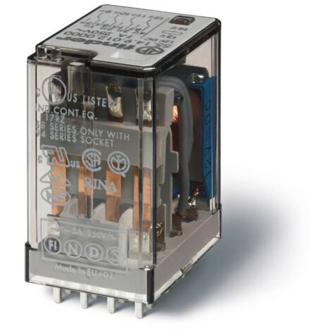Finder 55.14.9.024.5000 Relais pour circuits imprimés 24 V/DC 7 A 4 inverseurs (RT) 1 pc(s) (1/2)