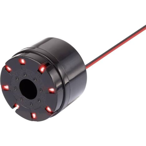 TRU COMPONENTS 1567766 Générateur de signal piézo Bruit généré: 105 dB Tension: 12 V/DC son intermittent 1 pc(s) (1/2)