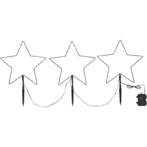 Sygonix SY-5149664 étoiles blanc chaud LED noir minuteur (1/3)