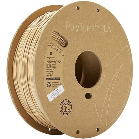 Polymaker 70909 PolyTerra Filament PLA faible teneur en plastique