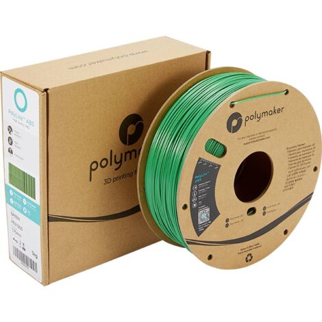 Polymaker PE01005 PolyLite Filament ABS inodore 1.75 mm 1000 g vert 1 pc(s)
