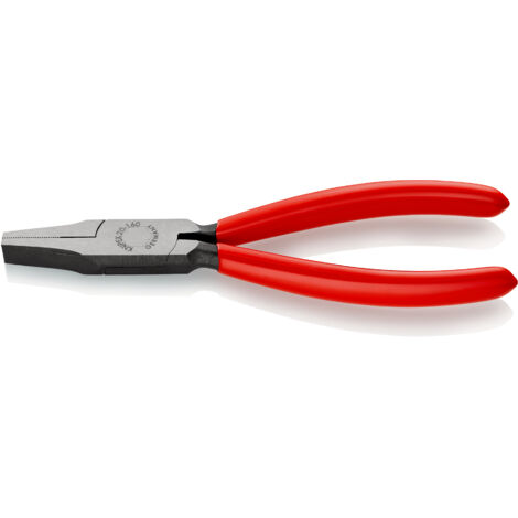 KNIPEX 20 01 160 Pince à becs plats gainées en plastique atramentisée noire 160 mm
