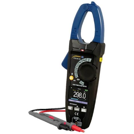 PCE Instruments PCE-DC 25 Pince ampèremétrique numérique S626202 (1/5)