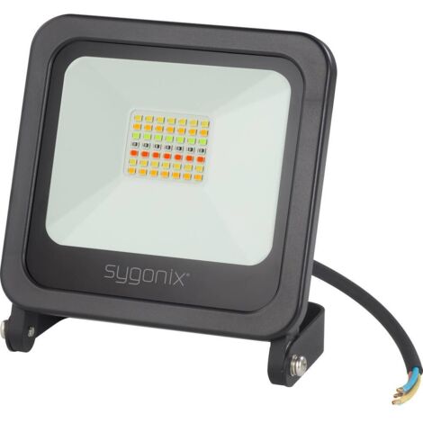 Projecteur extérieur Sygonix LED SMD 24 W CEE: F (A - G) noir Y099822 (1/5)