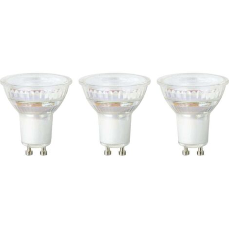 Sygonix SY-4893256 LED CEE E (A - G) GU10 5.7 W = 75 W blanc chaud (Ø x H) 50 mm x 55 mm à intensité variable 3 pc(s) (1/4)