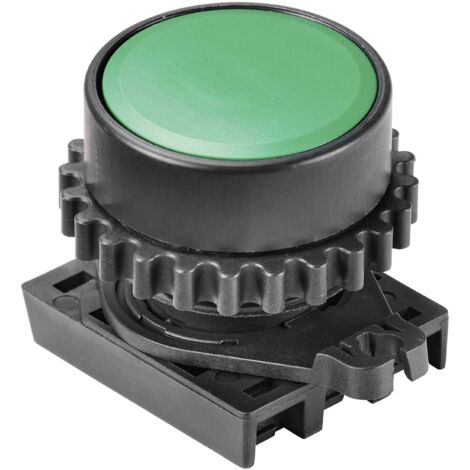 TRU COMPONENTS TC-10343988 S3PR-P1G Bouton-poussoir bouton vert standard (satiné mat) 1 pc(s) (1/2)