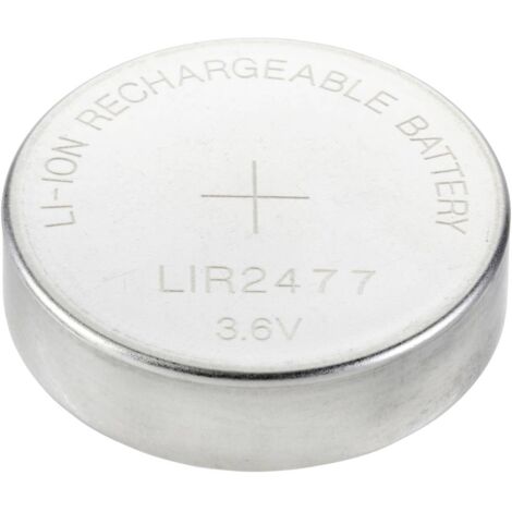 Pile bouton rechargeable ML2032 lithium 3V 65mAh