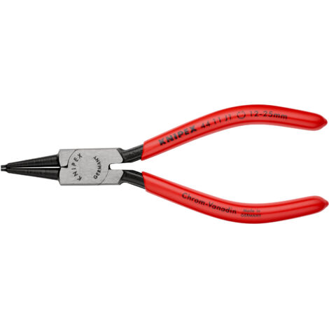KNIPEX 44 11 J1 Pince pour circlips pour circlips intérieurs d'alésage gainées en plastique atramentisée noire 140 mm