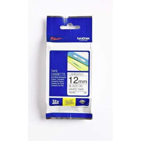 Brother Bundle P-touch D400BP + 5x TZe-231 Etiqueteuse adapté pour rubans: TZ 3.5 mm, 6 mm, 9 mm, 12 mm, 18 mm