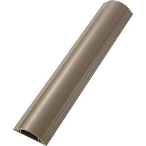 Protège-câbles PVC marron TRU COMPONENTS TC-RDAR40ABNWM203 1592917 Nombre de canaux: 1 Longueur 1000 mm 1 pc(s)