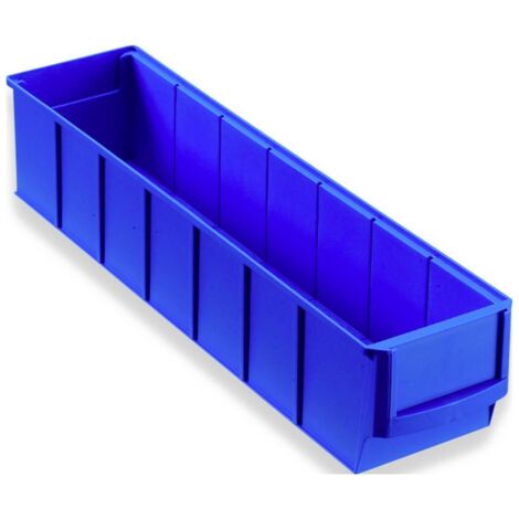 Bac de rangement bleu 91 x 400 x 81 mm – Polypropylène – Pour espaces confinés – SKU 456540 – Allit
