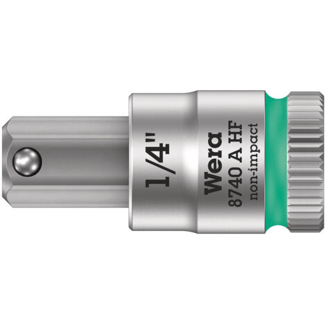 Wera 8740 A 05003388001 6 pans intérieurs Douille 1/4 1/4 (6.3 mm) (1/5)