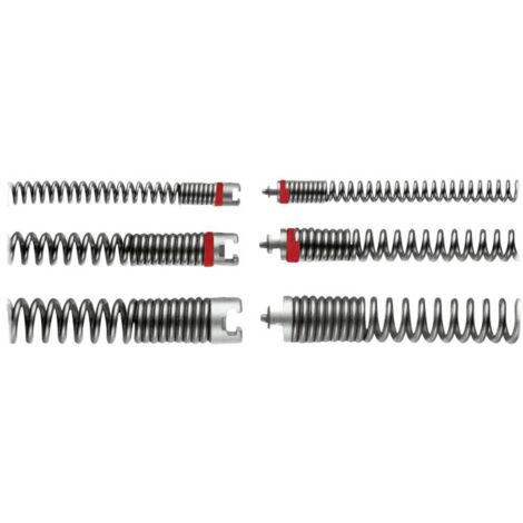 Rothenberger – Spirale de nettoyage pour tuyaux 230 cm – Flexible spiralé Ø 16 mm – Adaptée pour tuyaux jusqu'à 100 mm – Pour déboucheur électrique