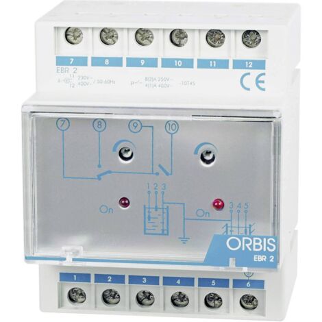 Capteur de niveau de remplissage ORBIS Zeitschalttechnik EBR-2 OB230230 Tension de fonctionnement: 230 V/AC, 400 V/AC 1 (1/3)