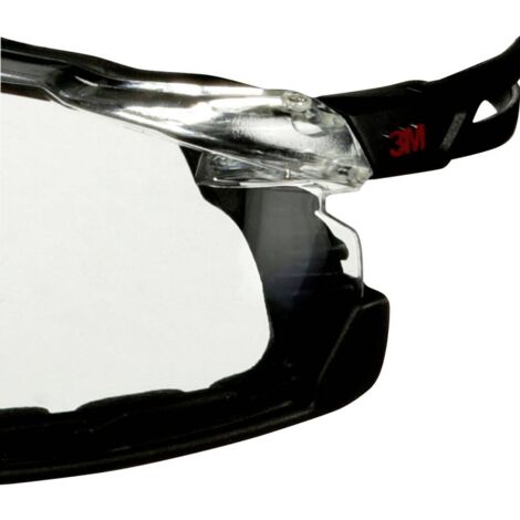 3M SecureFit SF501SGAF-BLK-FM Lunettes de protection avec protection anti-buée noir