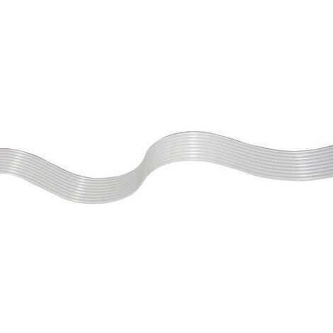 econ connect 28AWG8GR Câble en nappe Pas: 1.27 mm 8 x 0.08 mm² gris 30.50 m X381111 (1/3)